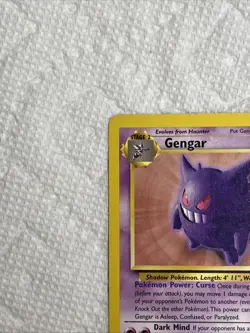 1999 Pokemon Fossil Gengar 20/62 Free Shipping - Image 2