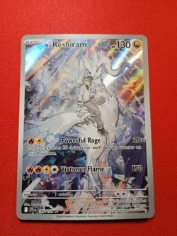 Pokemon TCG N's Reshiram 167/159 Journey Together Holo IR - Image 1