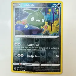 NM - Pokemon Trubbish 110/185 Vivid Voltage Reverse Holo Common - Image 1