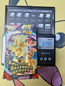 3 HEAVY 67.90g Ascended Heroes Pokemon TCG Booster LOT SAME DAY SHIP - Image 1