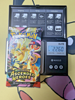 3 HEAVY 67.90g Ascended Heroes Pokemon TCG Booster LOT SAME DAY SHIP - Image 2
