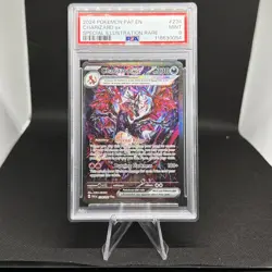 2024 Pokemon PAF EN Special Illustration Rare #234 Charizard ex PSA 9 - Image 1