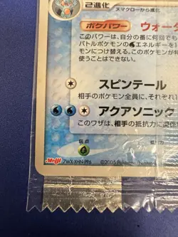 2005 Pokemon Swampert 066/PCG-P SEALED MEIJI Black Star PROMO Japanese VHTF - Image 2