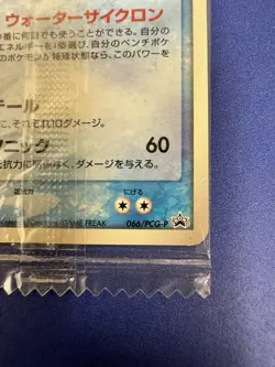 2005 Pokemon Swampert 066/PCG-P SEALED MEIJI Black Star PROMO Japanese VHTF - Image 3