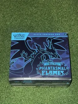 Pokemon TCG Mega Evolution - Phantasmal Flames Elite Trainer Box NEW & SEALED ✅ - Image 1