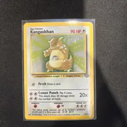 Kangaskhan 5/64 - Jungle Holo Rare Pokemon TCG WOTC - Image 1