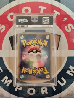 PSA 9 POKEMON JAPANESE 1ED SLUGMA 001/015 RAYQUAZA STARTER DECK 2004 MINT 727 - Image 2
