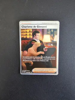 Carte Pokemon Charisme de Giovanni 204/165 Ecarlate Violet 151 Francaise NEUF - Image 1