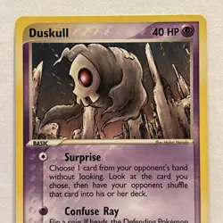 Pokemon TCG Duskull 61/100 Sandstorm Regular NM - Image 2