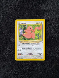Pokemon Lickitung 16/18 Southern Islands Rare Regular Promo MP - Image 2