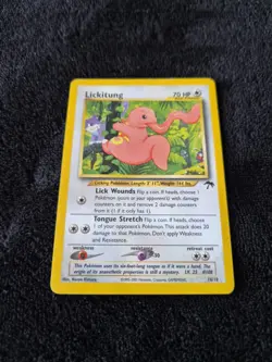 Pokemon Lickitung 16/18 Southern Islands Rare Regular Promo MP - Image 3