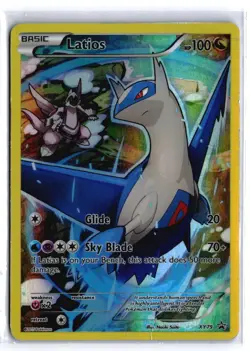 Pokemon LATIOS XY79 Full Art Holo (Black Star Promo) DAM/Damaged - Image 1