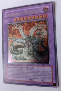 ⚡YuGiOh Chimeratech Overdragon Ultimate Rare 1st Ed NM-/EX+ POTD deutsch PSA ⚡ - Image 3
