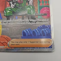Pokemon TCG Lt. Surge's Bargain 185/132 Mega Evolution Special Illustration Rare - Image 5