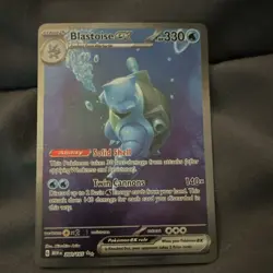 Pokemon TCG Blastoise ex 200/165 Scarlet & Violet 151 Holo Special Illustration… - Image 1