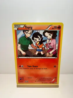 Tepig 25/113 Common Legendary Treasures Pokemon Near Mint - Image 1