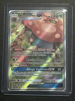 Pokemon: Cosmic Eclipse - Vileplume GX 211/236 Full Art Ultra Rare - Image 1