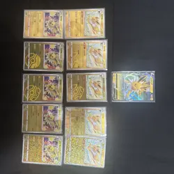 Pokemon TCG Entire Jolteon Gem Pack 2 CBB2C Lot (Master Set) All Clean Copies - Image 1