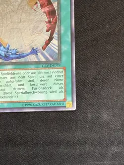Yugioh Miracle Fusion (UTR) GERMAN CRV-DE039 1st Edition NM - Image 2
