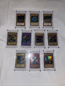 Yu-Gi-Oh! TCG Card Lot OG Blue Eyes Dark Magician Exodia Pieces Dark Paladin - Image 1
