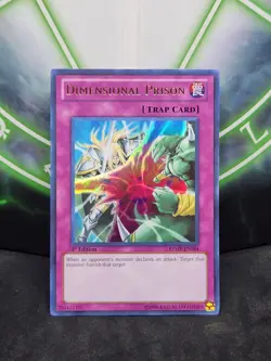 Yugioh Dimensional Prison RYMP-EN084 Ultra Rare 1st Edition NM - Image 1