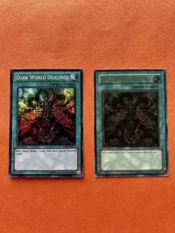 Konami Yu-Gi-Oh! Dark World Dealings Spell Cards Lot LCJW STON 1st Edition - 2 - Image 3