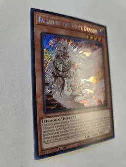 Fallen of the White Dragon BPRO-EN024 Secret Rare Burst Protocol Yugioh NM - Image 3