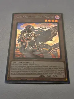 Fallen of the White Dragon BPRO-EN024 Secret Rare Burst Protocol Yugioh NM - Image 4