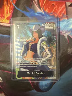 Ms. All Sunday Alternate Art OP14 Foil | One Piece Card Game NM - Image 1