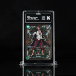 2025 ONE PIECE OP11 A FIST OF DIVINE SPEED - SHANKS SP ALT ART ST16-004 - TAG 10 - Image 1