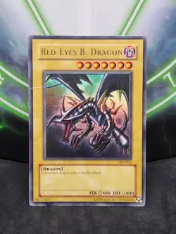 Yugioh Red-Eyes B. Dragon SDJ-001 Ultra Rare MP - Image 1