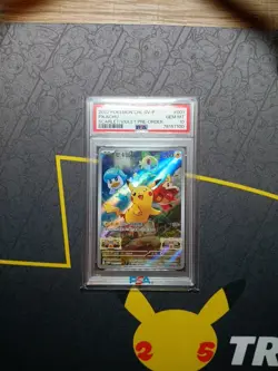 PSA 10 GEM MINT Pikachu 001/SV-P Scarlet & Violet Promo Japanese Pokemon Card - Image 1