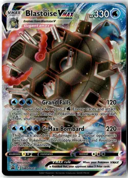 Blastoise VMAX Promo SWSH: Sword & Shield Promo Cards SWSH103 LP+ - Image 1