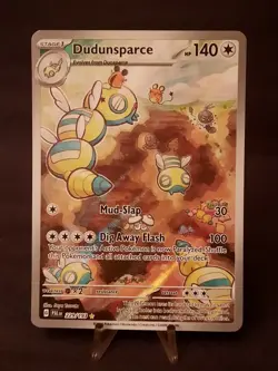 Pokemon Card Dudunsparce 229/193 Paldea Evolved Illustration Rare Full Art VLP . - Image 1