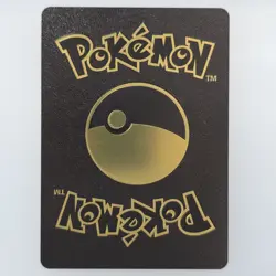Pokemon Charizard VMAX Gigantamax Black Vinyl Gold Foil Fan Art Collector Card - Image 2