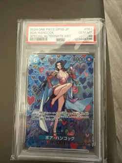 PSA10 Boa Hancock OP07-051 SP Emperors in the New World Japanese ONE PIECE Card - Image 1