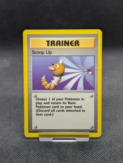 Scoop Up 78/102 Rare Base Set Pokemon Card WOTC LP/Played - Image 1