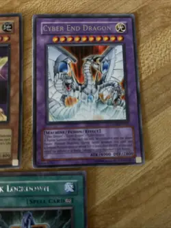 1996 Lot of 5 Yu-Gi-Oh! Cards First Edition Skull Lockdown Dragon Fiend - Image 4