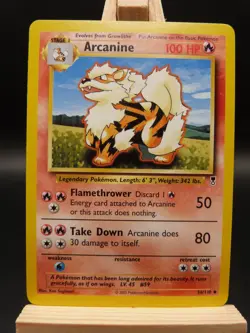 Pokemon Uncommon Card : Arcanine 36/110 ( Legendary Collection Set) - Image 1