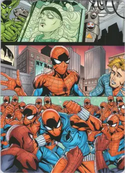 MTG Normal The Clone Saga Art Card S Art Series: Marvel's Spider-Man 42 NM - Image 1