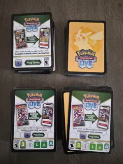 Pokemon Live Code Cards Mixed Lot Of 362 - Image 1