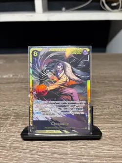 One Piece Card Game TCG Crocodile OP14-120 SEC - Image 1