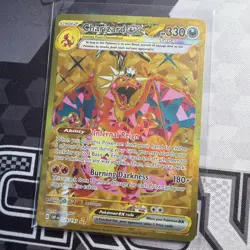 Pokemon TCG Charizard EX 2023 Holo Hyper Rare Card 228/197 SV03 PSA READY - Image 1