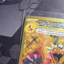 Pokemon TCG Charizard EX 2023 Holo Hyper Rare Card 228/197 SV03 PSA READY - Image 2