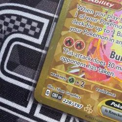 Pokemon TCG Charizard EX 2023 Holo Hyper Rare Card 228/197 SV03 PSA READY - Image 5
