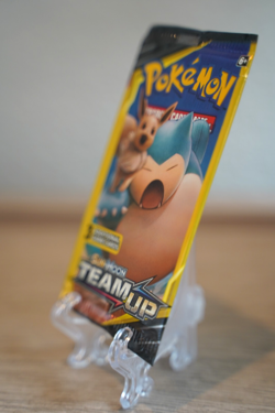 7.89g Pokemon TCG Team Up Mini Booster Pack 3 Card Snorlax Pikachu Art Sealed - Image 4