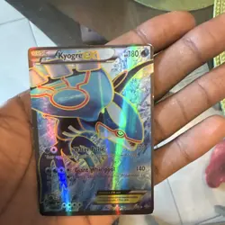 Pokemon Kyogre EX Full Art Ultra Rare 148/160 XY Primal Clash Holo Card - Image 1
