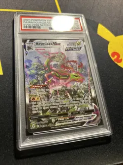 PSA 10 Rayquaza Vmax 218/203 Alt Art -Alternative Pokemon Card- Evolving Skies - Image 3