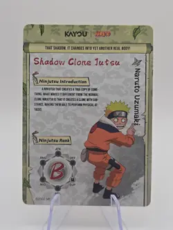 Naruto Kayou English Series 2 Card - Naruto Uzumaki - NRSA02-SSR-006L3 - Image 2