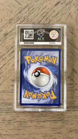 Team Rocket's Crobat ex Destined Rivals Hyper Rare Gold Card 242/182 - Ace 9 psa - Image 2